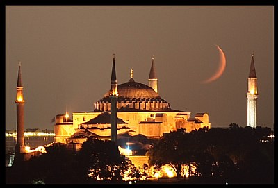 Ayasofya (Hagia Sophia) at Nightfall