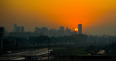 Sunset over The South