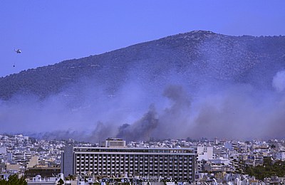 Fire Bombing Athens