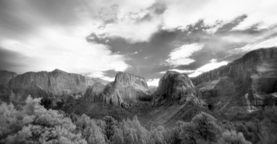 Infrared Kolob Canyon