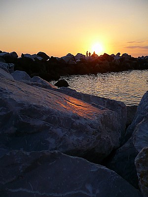 Roca, fuego y agua