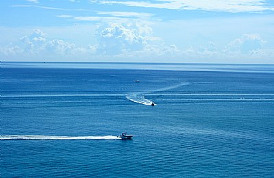 Boats & Blue Sea