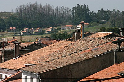 View ftom the praza da Obradorio