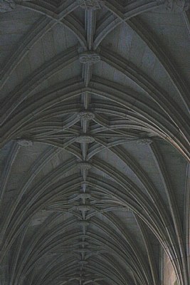 Detail of cloister of Cathedral 