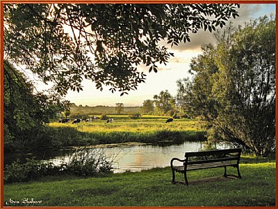 Like a pastoral painting