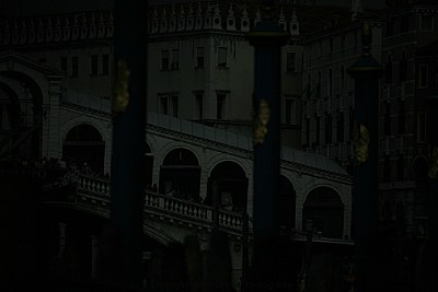 Bridge Span Detail Rialto Bridge