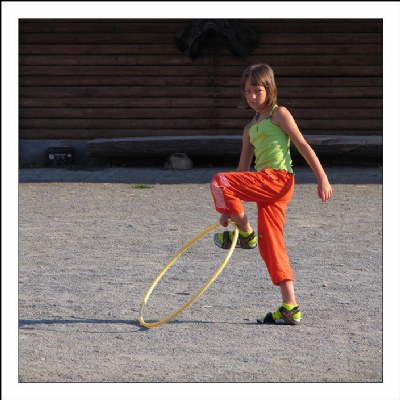 School in nature - limbering-up