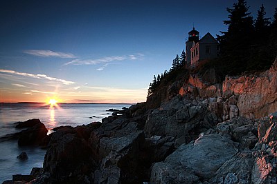 Bass Harbor Sunset