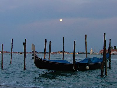 Gondola by Moonlight