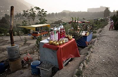 Bagh-e Bala and the Intercontinental Hotel, Kabul