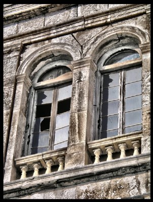 ruined windows