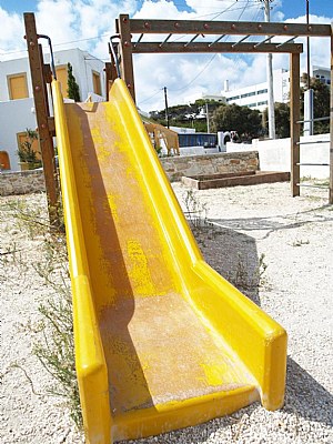 yellow slide