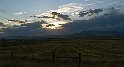 Cache Valley Sunset