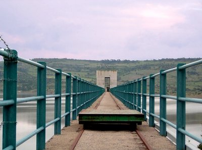 Bridge over quiet water