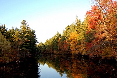 Fall Foliage along the Merrimack River 