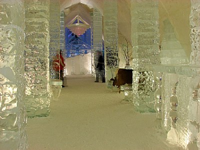 Ice Hotel Hall