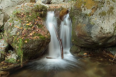 mountain stream near Cittiglio falls
