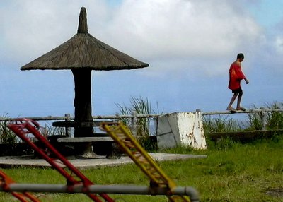 Balancing on the edge of the world...2