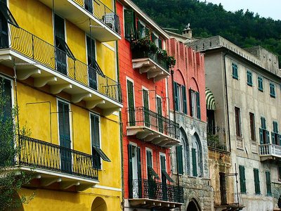 Colourful houses