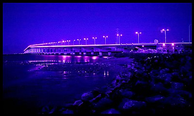 The bridge at night