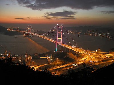 Ching-Ma Bridge at HK