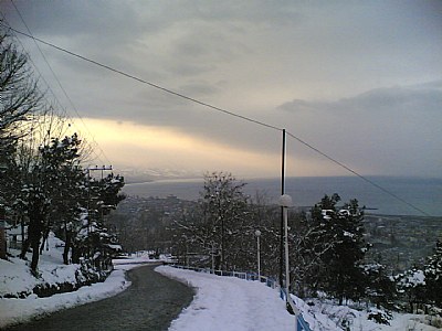 in the winter 