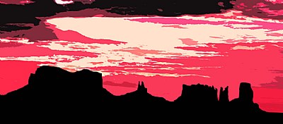 Monument Valley Dawn (redux)