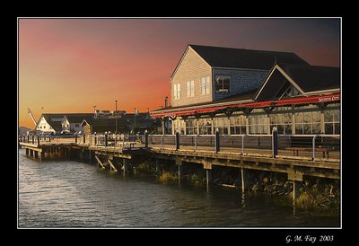Twilight on the Dock