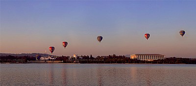 Balloons over the Capital