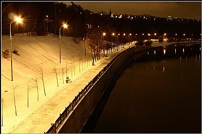 Moscow and it's riverside