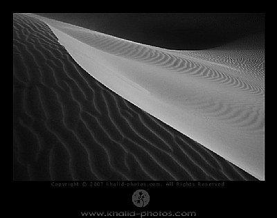 sand ( light play with shadow )