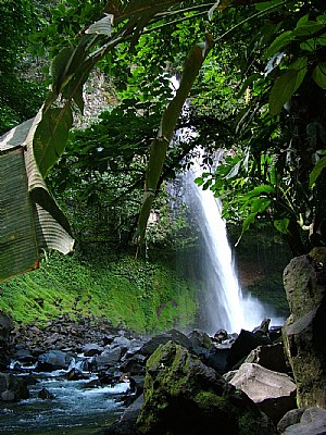 Cataratas del rio La Fortuna