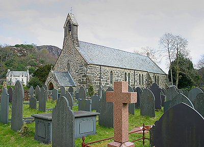 In A Welsh Churchyard