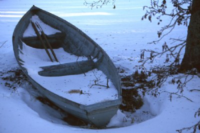 Deserted boat