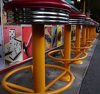 Stools at Farmers Market