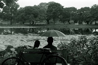 No Umbrella for you Lady !!!