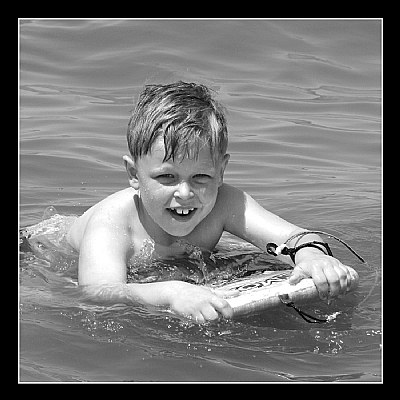 Surfing Kid