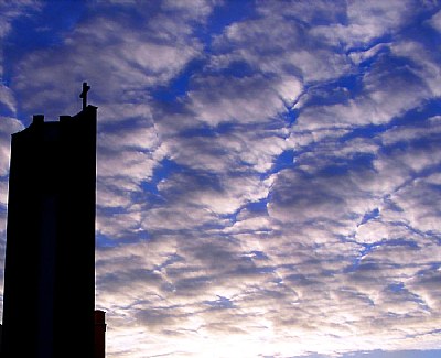 a different view of a sunset