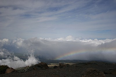 Clouds and Rainbow