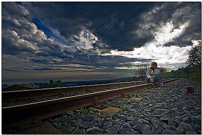 desolate platform