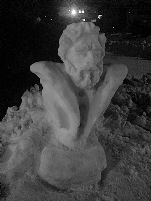 Snow Statue