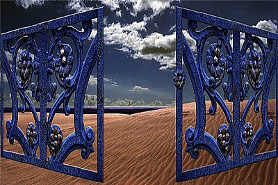 Desert gate