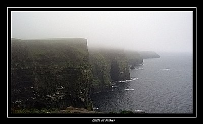 Cliffs of Moher (foggy time)