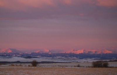 Sunrise on the Eastern Slopes