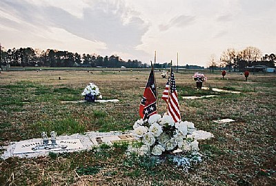 Grave of Vietnam War Veteran