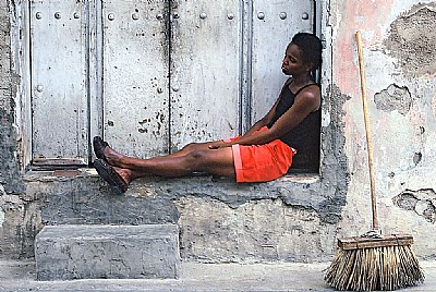 Siesta in Santiago de Cuba 