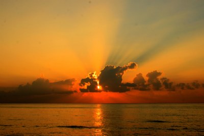 SUNSET ON KAUAI