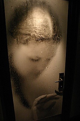 Through the door