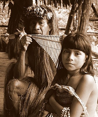 Indians of the Peruvian Amazons
