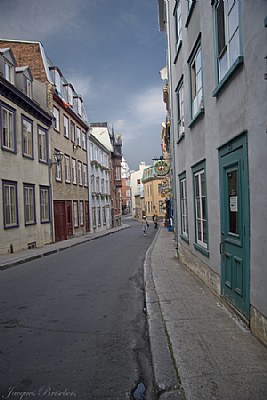 little street in the old city
